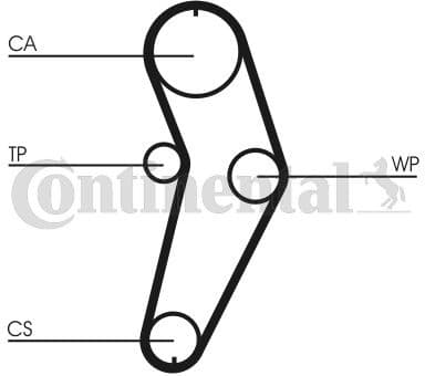 Water Pump & Timing Belt Kit CT709WP1 - image 2