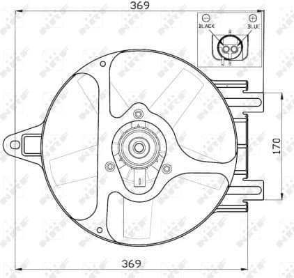 Fan, engine cooling 47454 - image 3