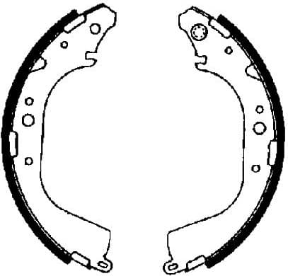 Brake Shoe Set 91041500