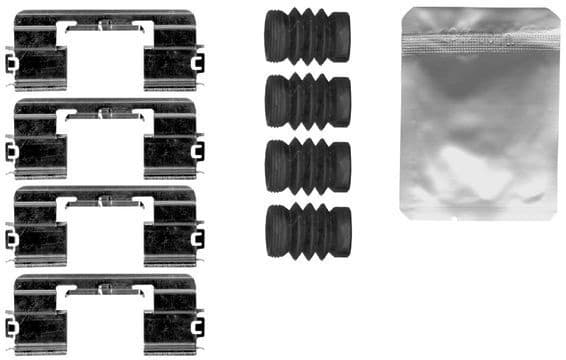 Accessory Kit, disc brake pad 1 987 474 754