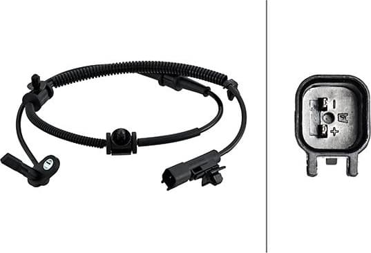 Sensor, wheel speed 6PU 230 048-171