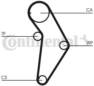 Timing Belt CT973 - image 3