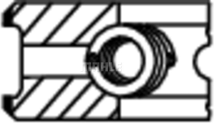 Piston Ring Set 039 96 N1