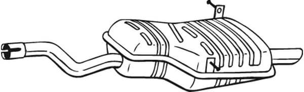 Rear Muffler 247-515
