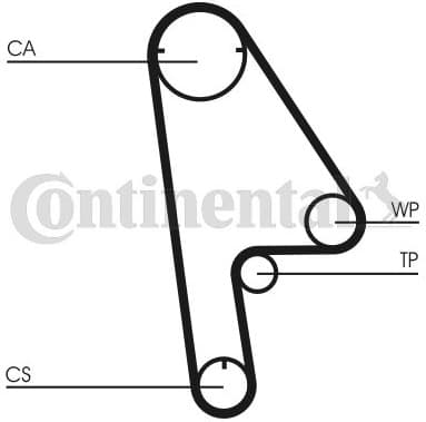 Timing Belt CT1001 - image 3