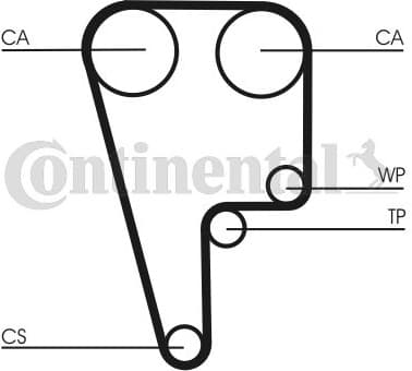 Timing Belt CT1102 - image 3