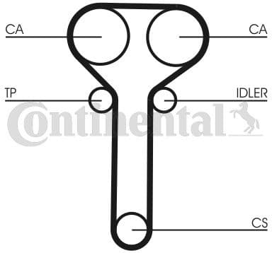 Timing Belt CT978 - image 3