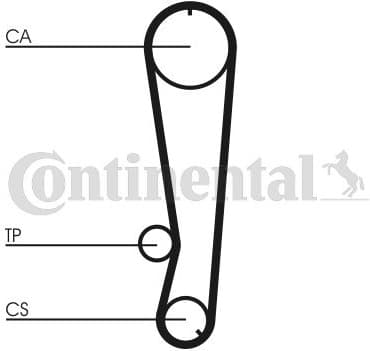 Timing Belt CT569 - image 3