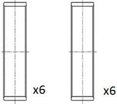 Connecting Rod Bearing BB2078STD