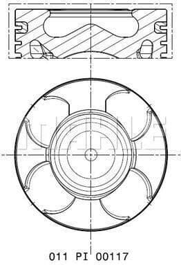 Piston 011 PI 00117 000