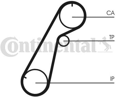 Timing Belt CT1020 - image 3