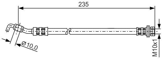 Brake Hose 1 987 481 177