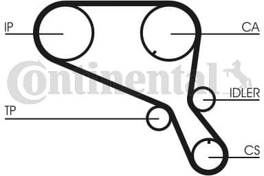 Timing Belt CT952 - image 3