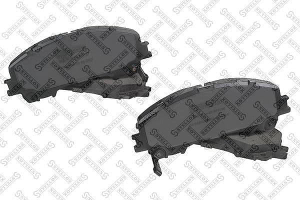 Brake Pad Set, disc brake 000 732B-SX