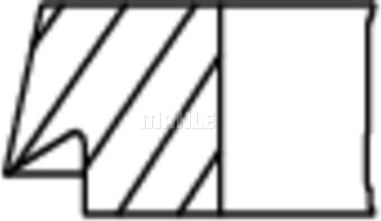 Piston Ring Set 504 40 N0 - image 2