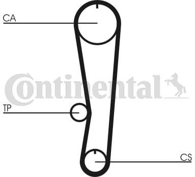 Timing Belt CT895 - image 3