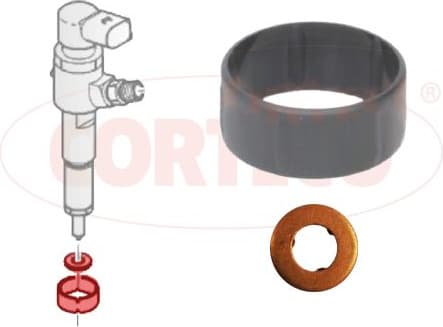 Seal Ring Set, injection valve 49445013 - image 3
