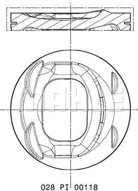 Piston 028 PI 00118 001
