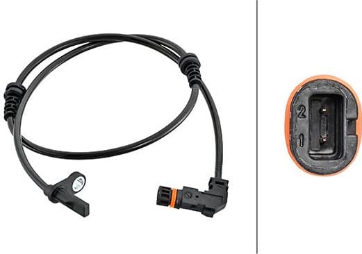 Sensor, wheel speed 6PU 230 048-251