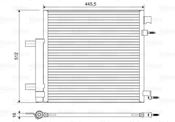 Condenser, air conditioning 822578