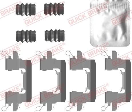 Accessory Kit, disc brake pad 109-0087