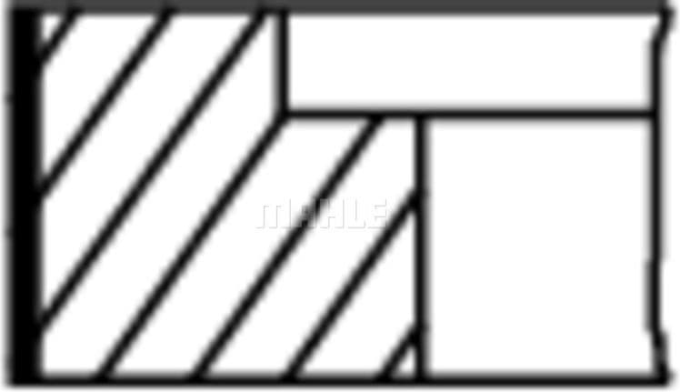 Piston Ring Set 029 90 N0 - image 3