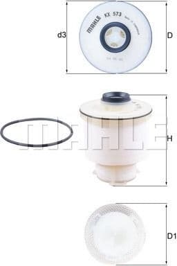 Fuel Filter KX573D