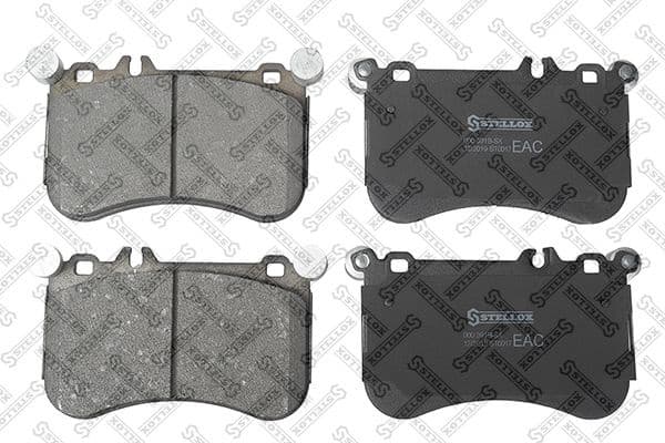 Brake Pad Set, disc brake 000 391B-SX