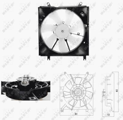 Fan, engine cooling 47696
