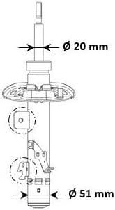Shock Absorber Excel-G 3338057