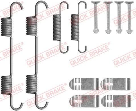 Accessory Kit, parking brake shoes 105-0078