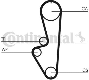 Timing Belt CT765 - image 3
