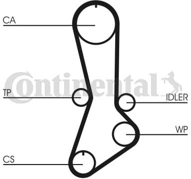 Timing Belt CT765 - image 4
