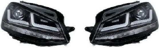 Headlight Set LEDriving® headlights for VW Golf VII LEDHL103-BK