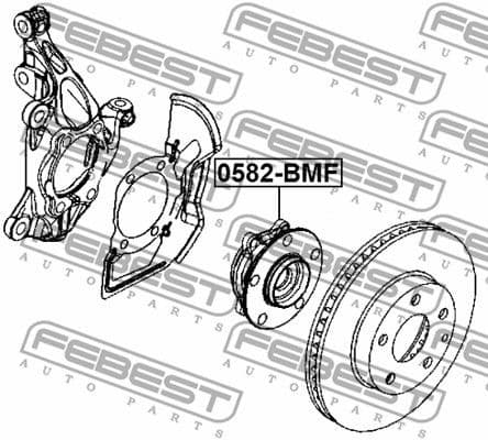 Wheel Hub 0582-BMF - image 2