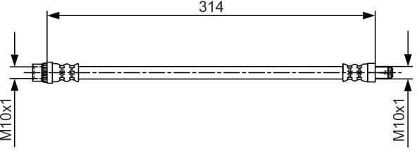 Brake Hose 1987481718