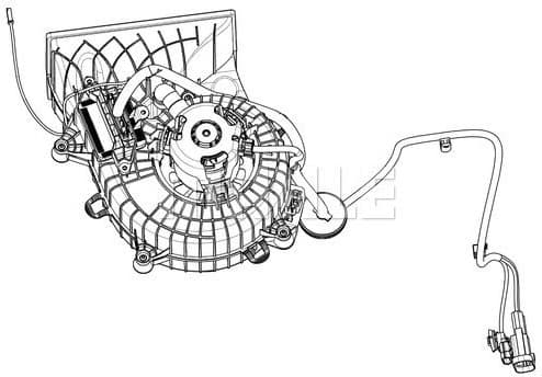 Fan, traction battery BEHR *** PREMIUM LINE *** CFB 1 000P - image 3