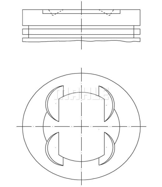Piston 681PI00109000