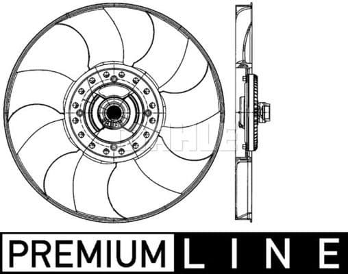 Fan, engine cooling BEHR *** PREMIUM LINE *** CFF 489 000P - image 2