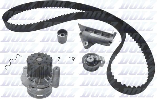 Water Pump & Timing Belt Kit KD082