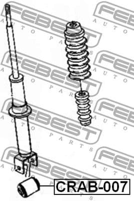 Bush, shock absorber CRAB-007 - image 2