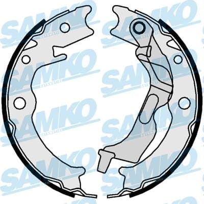 Brake shoes handbrake 89780 - image 2