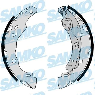 Brake shoes 88630 - image 2