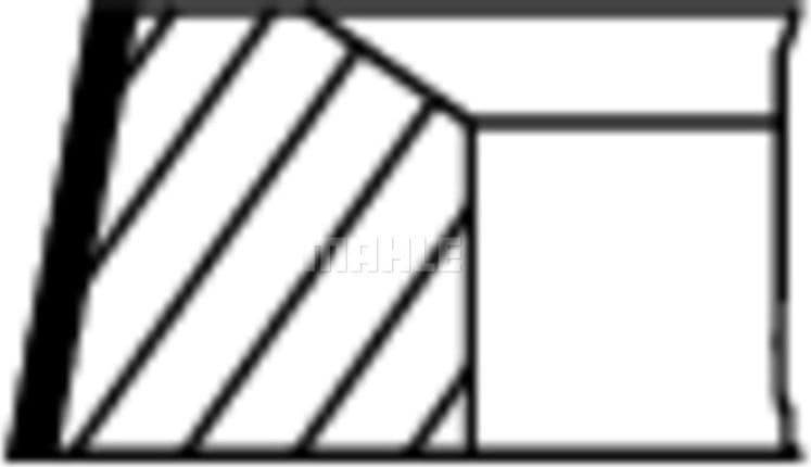 Piston Ring Set 001RS111280V0 - image 2