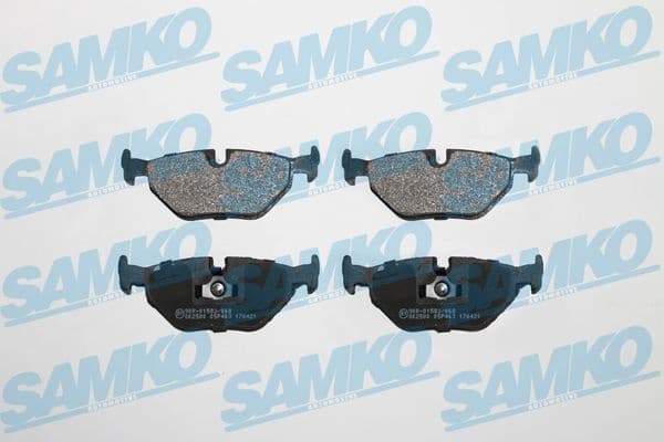 Brake Pad Set, disc brake 5SP463 . - image 2