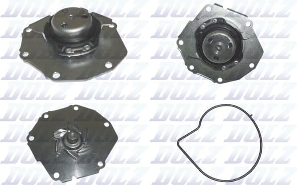 Water Pump, engine cooling V212