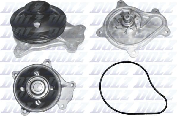 Water Pump, engine cooling T265