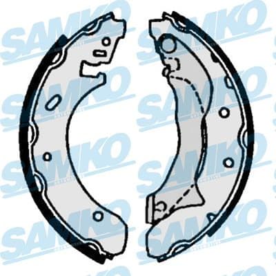 Brake shoes 87100 - image 2
