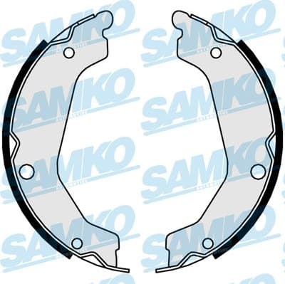 Brake shoes handbrake 81077