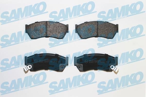 Brake Pad Set, disc brake 5SP343 - image 2